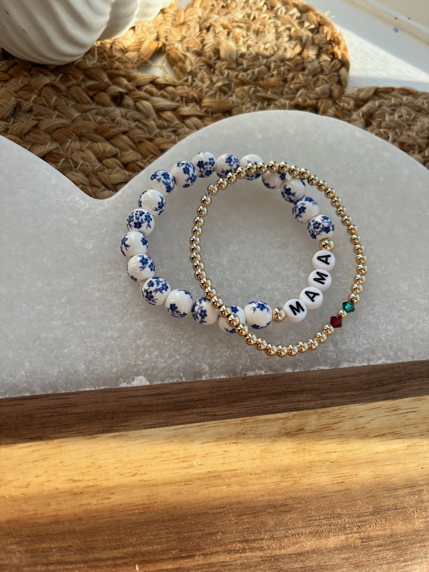 Gold Birthstone Bracelet